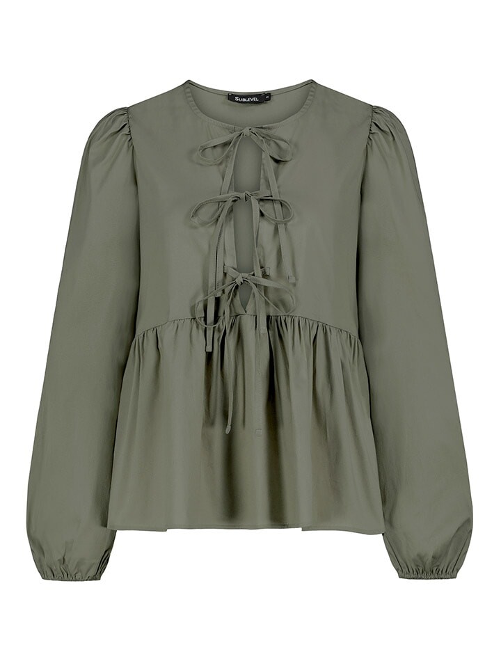 Блуза Sublevel Bluse, оливковый
Блуза Sublevel Bluse, оливковый