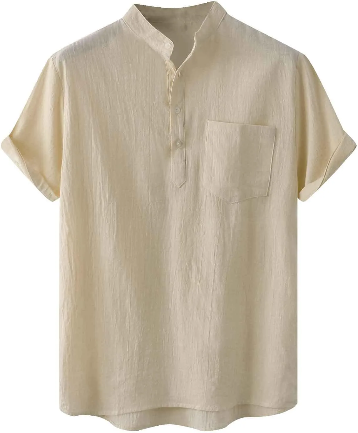 Мужская хлопковая льняная рубашка-поло Muscularfit с коротким рукавом и накладным карманом
Мужская хлопковая льняная рубашка-поло Muscularfit с коротким рукавом и накладным карманом