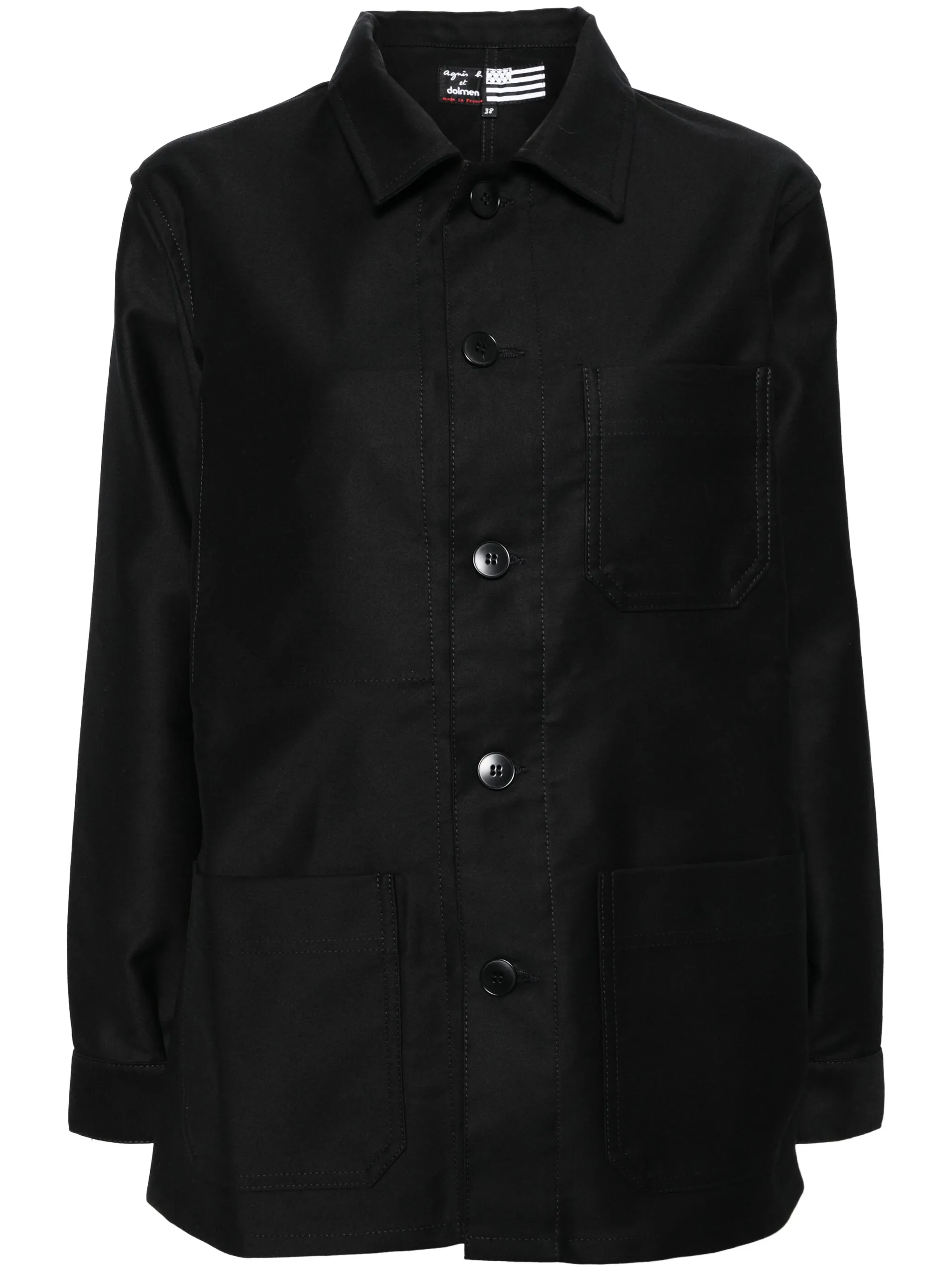 Пиджак оверсайз Agnès B., черный
Пиджак оверсайз Agnès B., черный