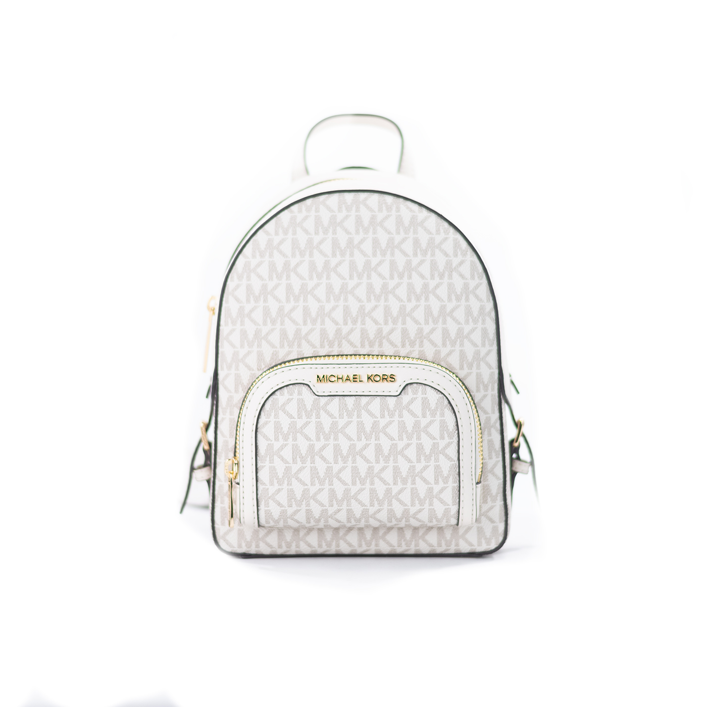 Сумка-рюкзак Jaycee Mini XS Light Cream из ПВХ с карманом на молнии и ремешком через плечо Michael Kors
Сумка-рюкзак Jaycee Mini XS Light Cream из ПВХ с карманом на молнии и ремешком через плечо Michael Kors