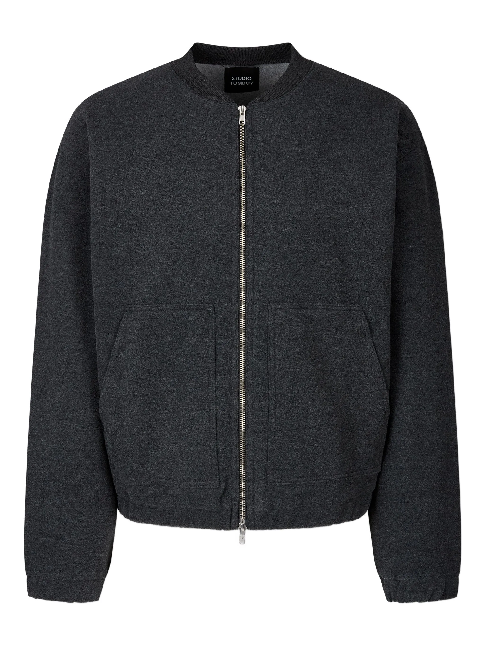 Бомбер на молнии Studio Tomboy, серый
Бомбер на молнии Studio Tomboy, серый