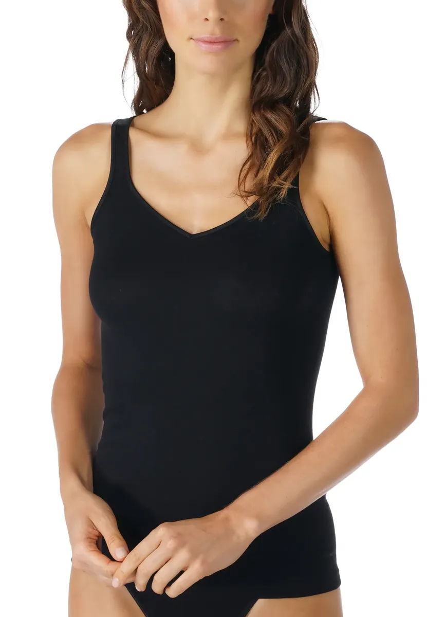 Топ-рубашка Mey "NOBLESSE", без объемных боковых швов, черный
Топ-рубашка Mey "NOBLESSE", без объемных боковых швов, черный