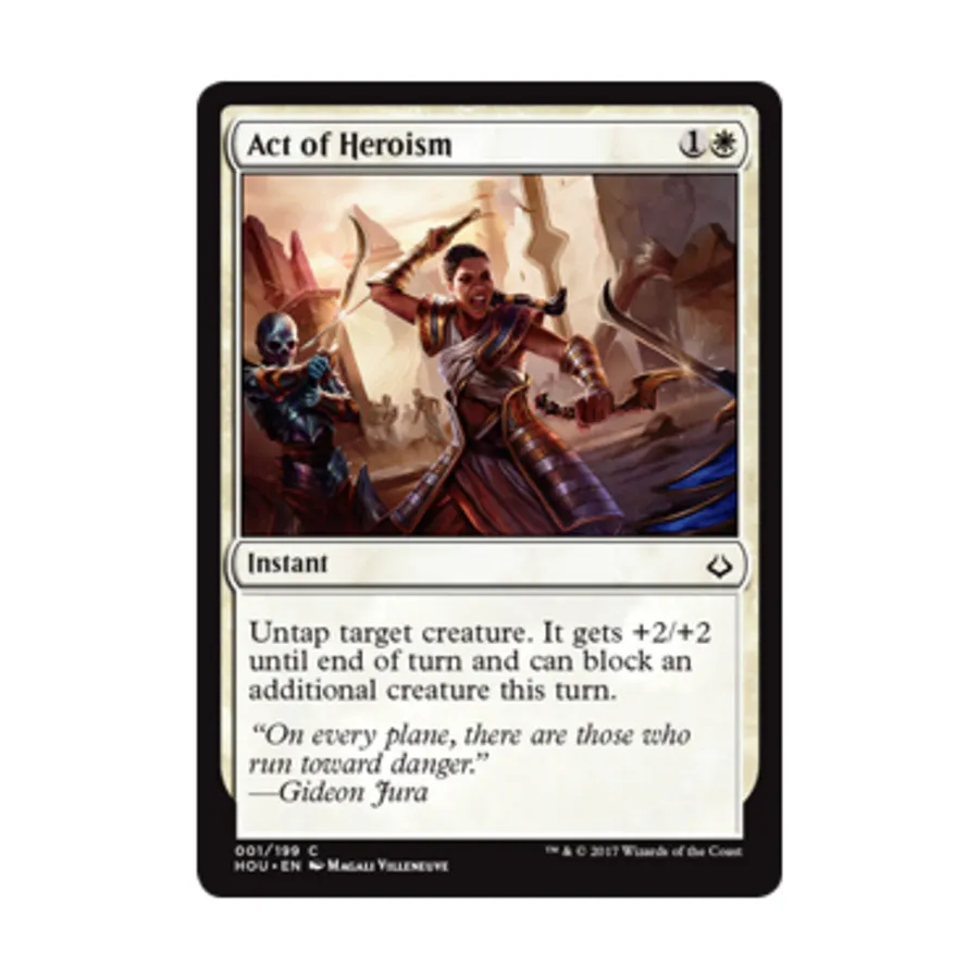 CCG Акт героизма (С), MTG - Hour of Devastation
CCG Акт героизма (С), MTG - Hour of Devastation