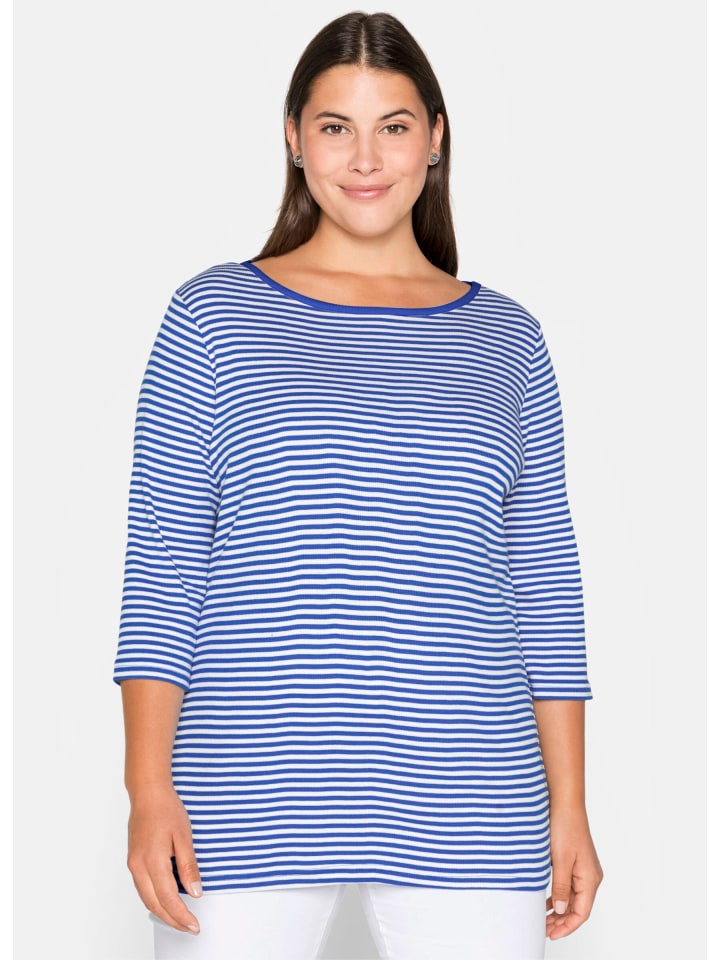 Футболка sheego, королевский синий
Футболка sheego, королевский синий