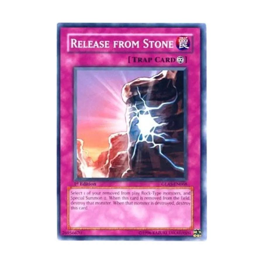 CCG Освобождение от камня (Общее), Yu-Gi-Oh - Gladiator's Assault - Singles
CCG Освобождение от камня (Общее), Yu-Gi-Oh - Gladiator's Assault - Singles