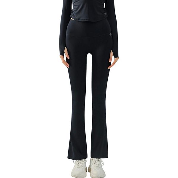 Женские леггинсы с высокой талией и расклешенным низом Anna-Kaci, Black
Женские леггинсы с высокой талией и расклешенным низом Anna-Kaci, Black