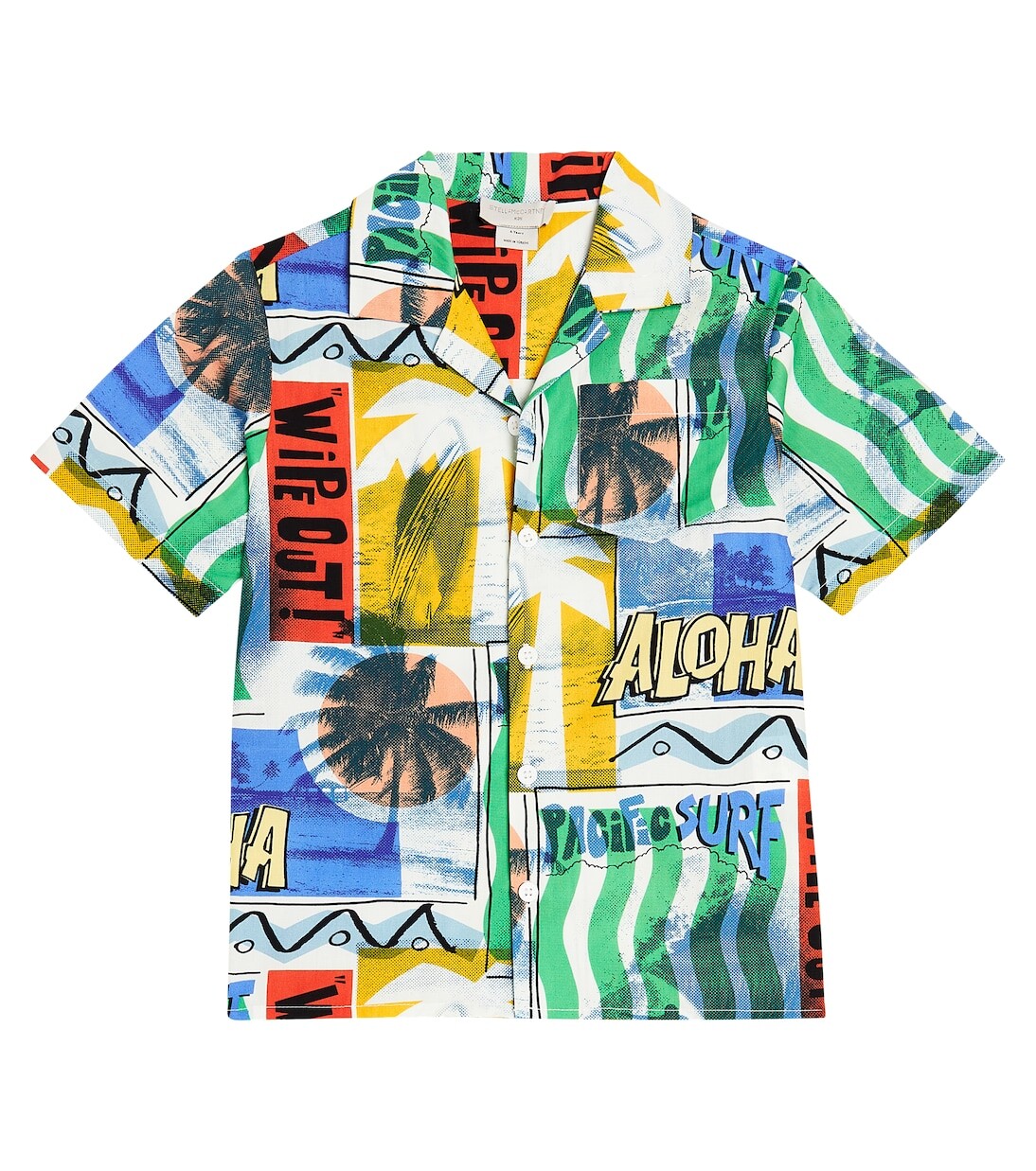 Рубашка из хлопка с принтом Stella Mccartney Kids, мультиколор
Рубашка из хлопка с принтом Stella Mccartney Kids, мультиколор