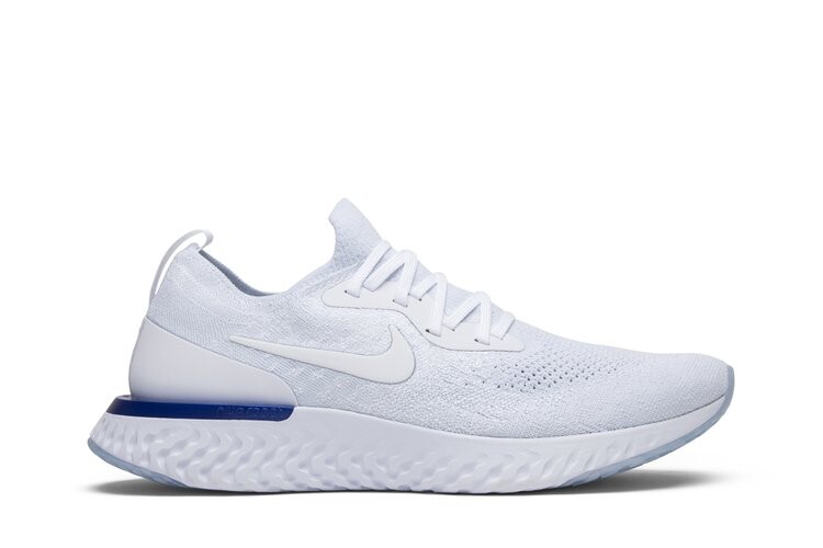 Кроссовки Nike Epic React Flyknit 'White Racer Blue', белый
Кроссовки Nike Epic React Flyknit 'White Racer Blue', белый