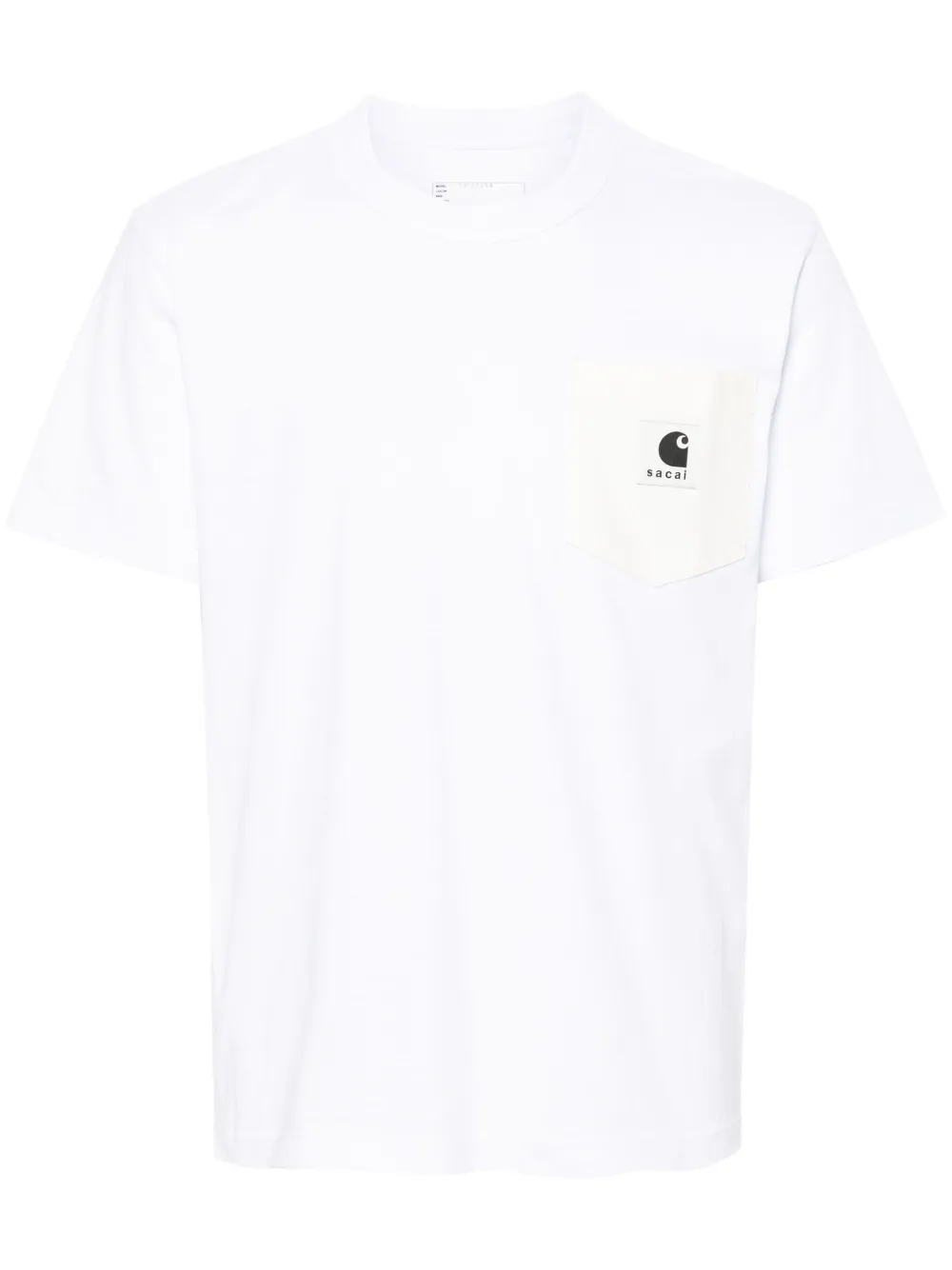 Футболка из коллаборации с Carhartt WIP Sacai, белый
Футболка из коллаборации с Carhartt WIP Sacai, белый