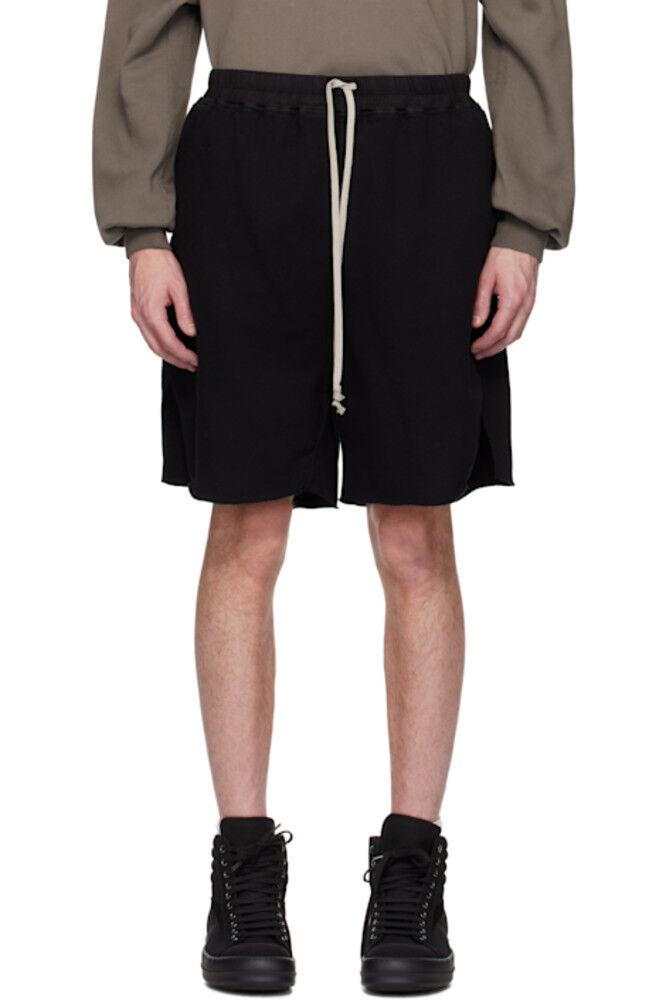 Черные длинные шорты-боксеры Hollywood на молнии Rick Owens DRKSHDW
Черные длинные шорты-боксеры Hollywood на молнии Rick Owens DRKSHDW