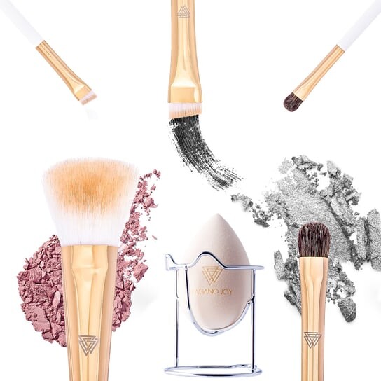 Набор кистей для макияжа со спонжем. Pagano
Набор кистей для макияжа со спонжем. Pagano