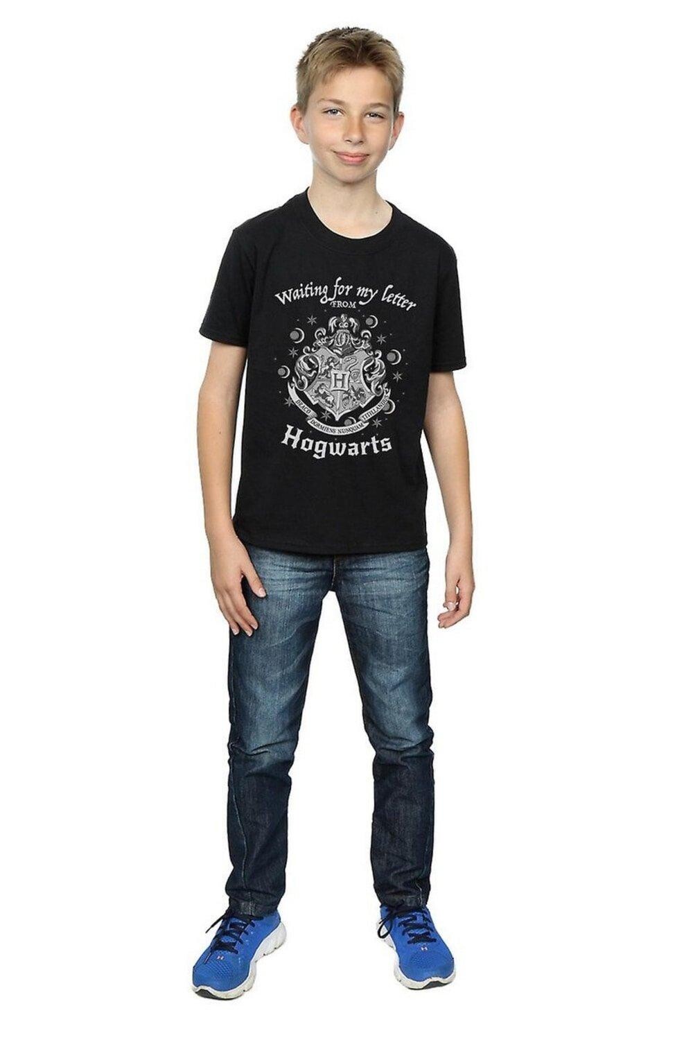 Хлопковая футболка «В ожидании моего письма» из Хогвартса Harry Potter, черный
Хлопковая футболка «В ожидании моего письма» из Хогвартса Harry Potter, черный