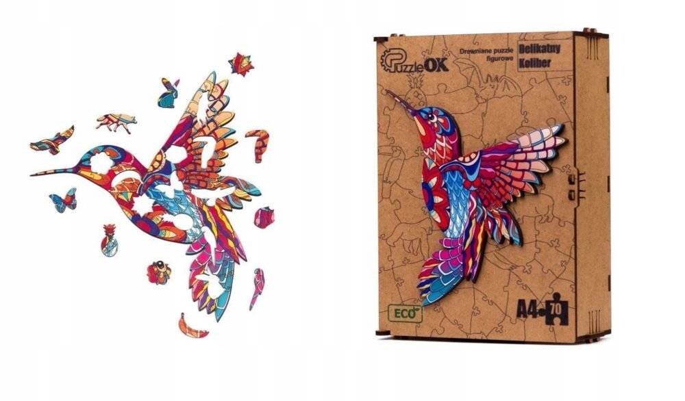 Пазл деревянный ЭКО 70 Нежный Колибри А4 PuzA4-00703 Inna marka
Пазл деревянный ЭКО 70 Нежный Колибри А4 PuzA4-00703 Inna marka