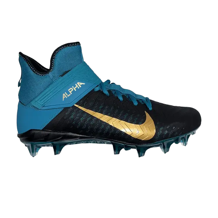 Бутсы Nike Alpha Menace Pro 2 Mid 'Jacksonville Jaguars', черный
Бутсы Nike Alpha Menace Pro 2 Mid 'Jacksonville Jaguars', черный