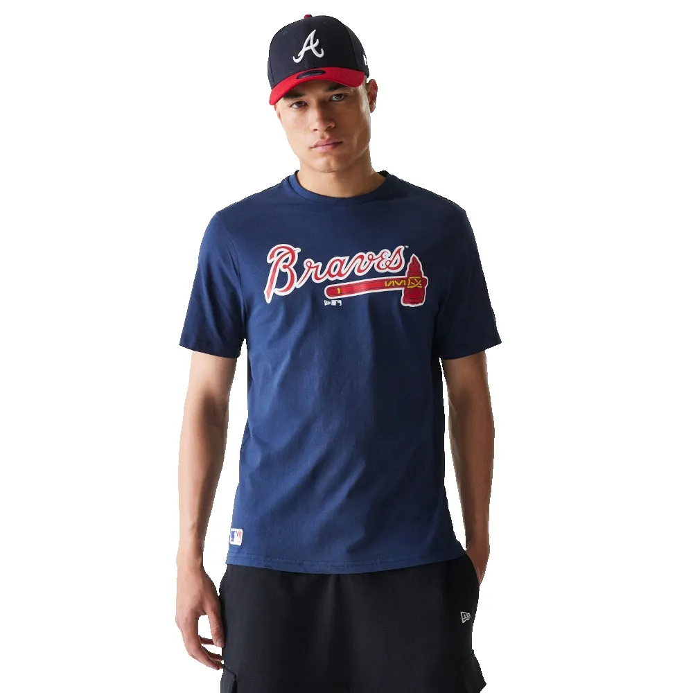 Футболка с коротким рукавом New Era MLB Regular Atlanta Braves, синий 
Футболка с коротким рукавом New Era MLB Regular Atlanta Braves, синий