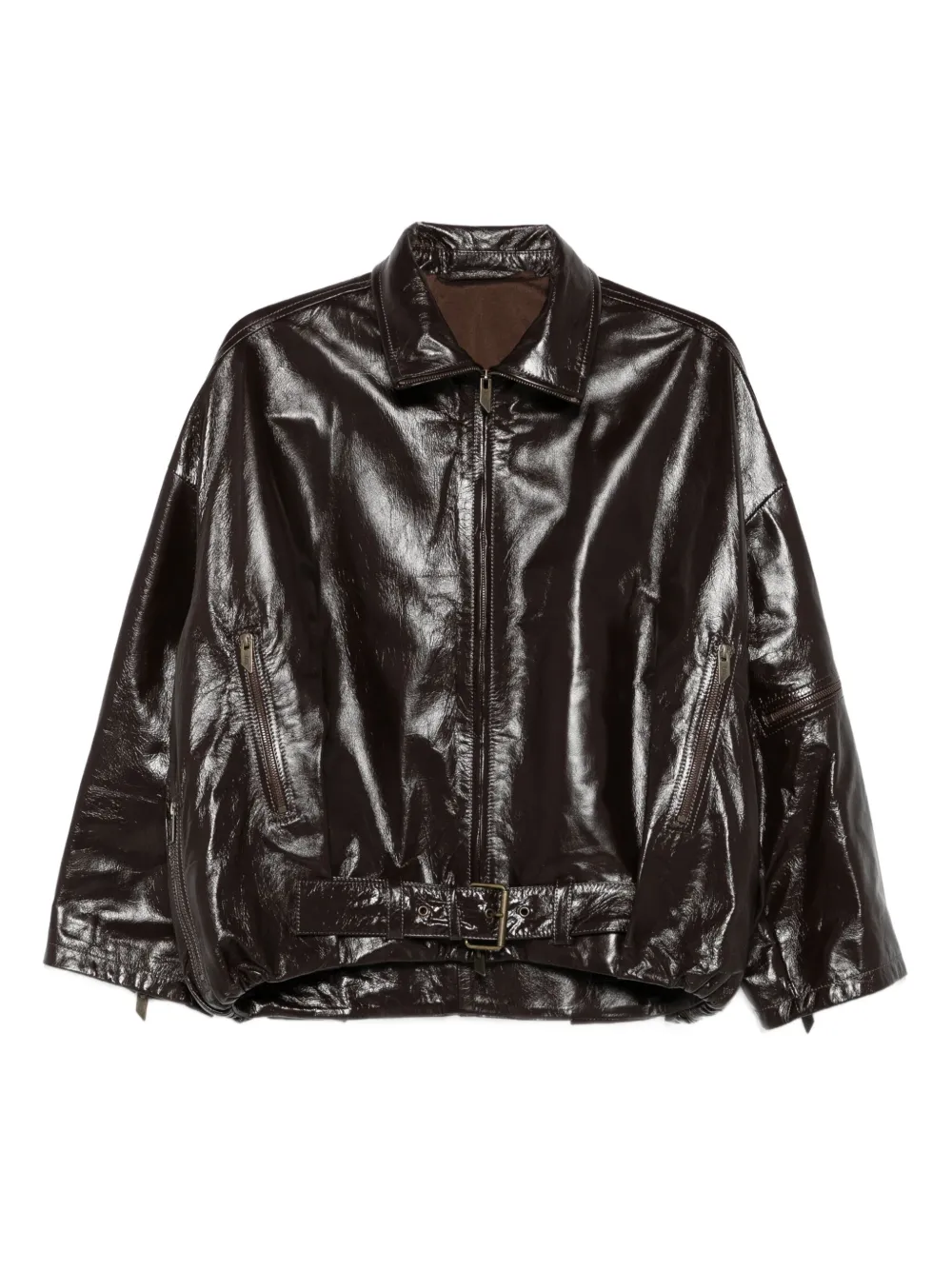 Кожаное пальто с поясом Salvatore Santoro, коричневый
Кожаное пальто с поясом Salvatore Santoro, коричневый