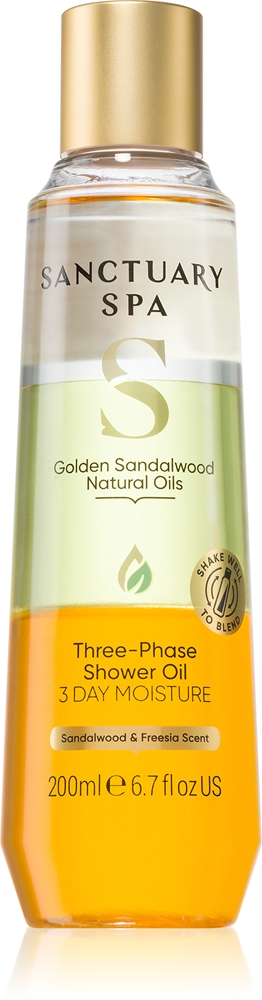Питательное масло для душа с золотистым сандалом Sanctuary Spa, 200 мл
Питательное масло для душа с золотистым сандалом Sanctuary Spa, 200 мл