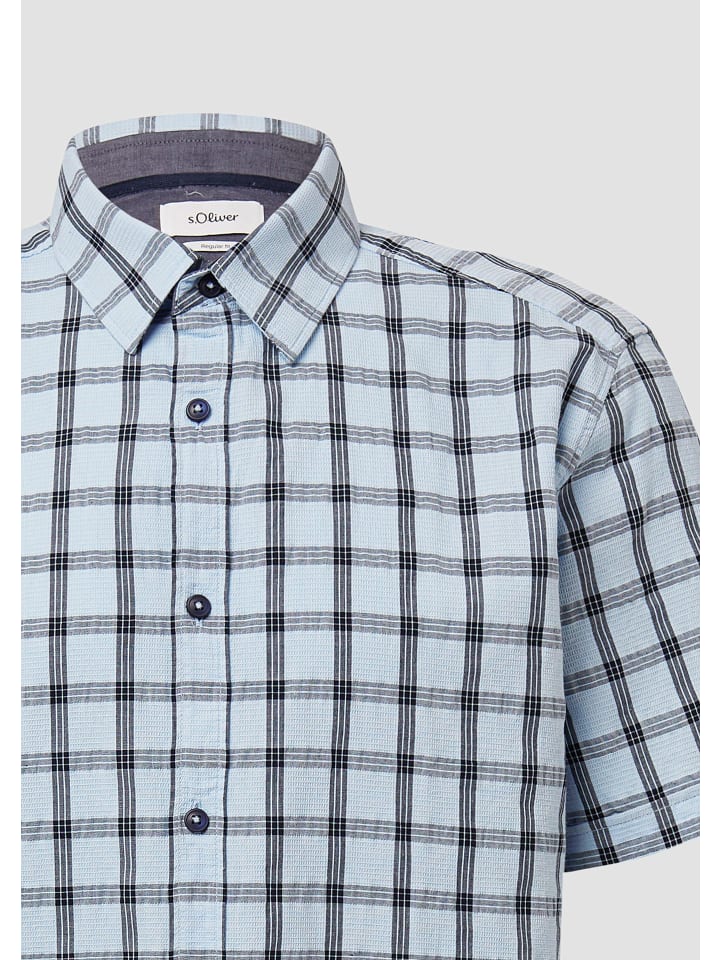 Рубашка s.Oliver, синий 
Рубашка s.Oliver, синий