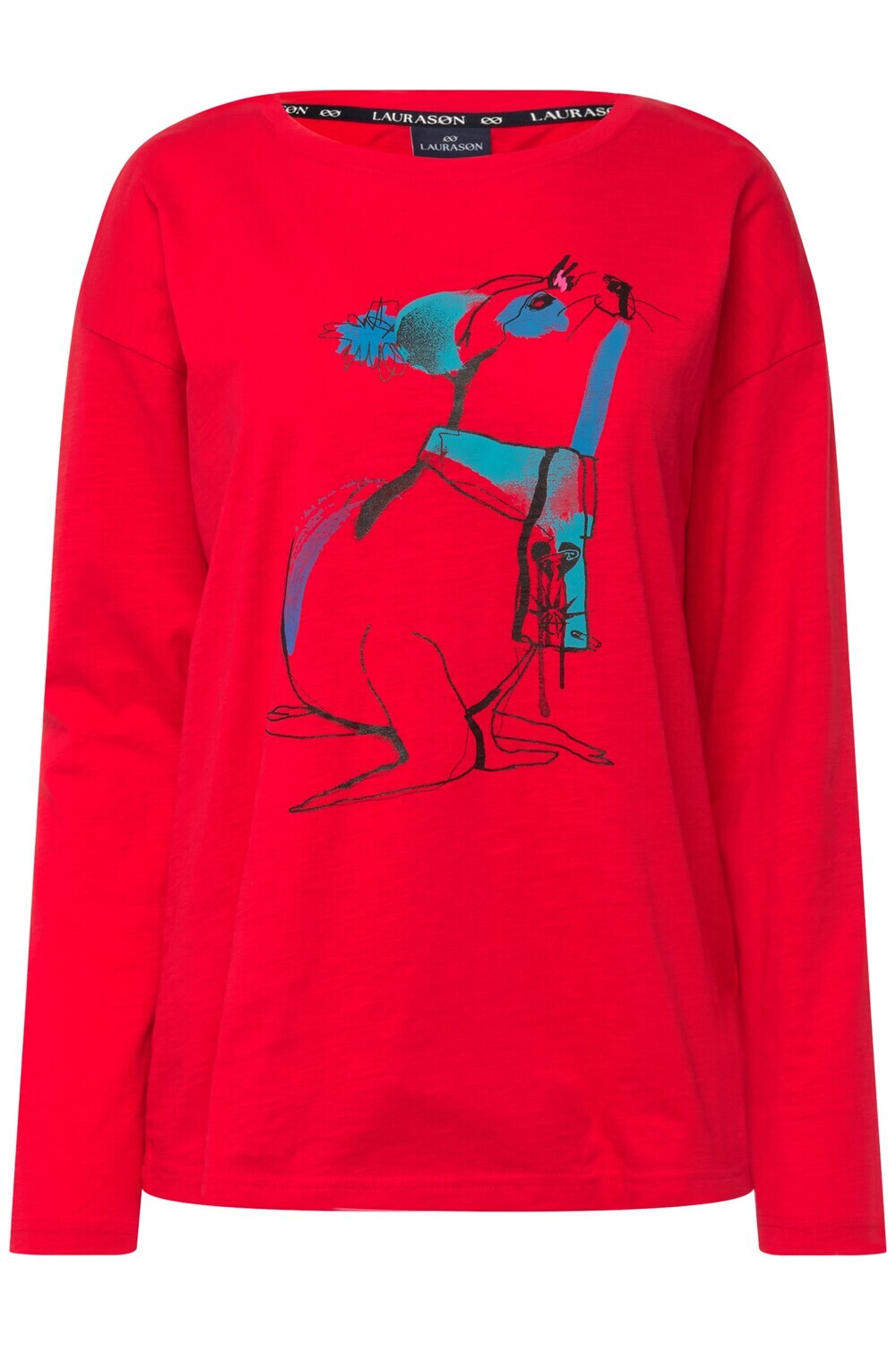 Рубашка LAURASØN, неоновый красный
Рубашка LAURASØN, неоновый красный