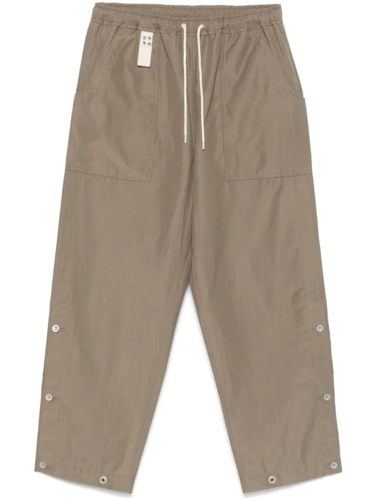 Comme des Garçons Homme брюки с кулиской, коричневый
Comme des Garçons Homme брюки с кулиской, коричневый