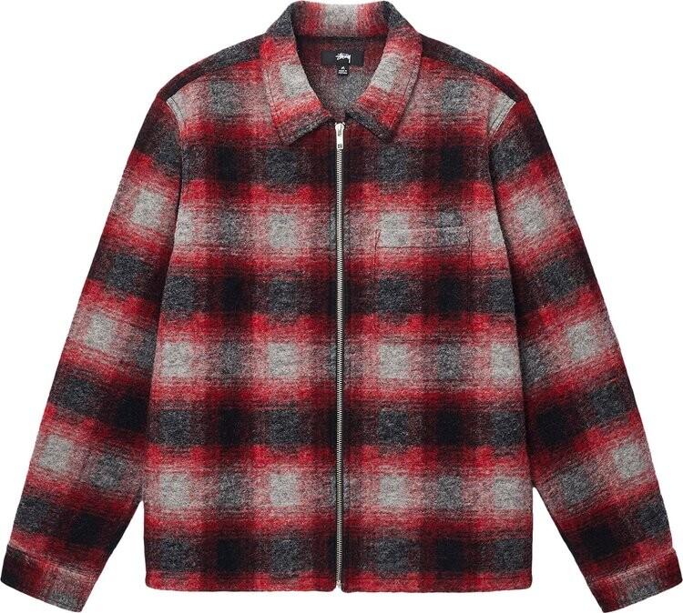 Рубашка Stussy Brushed Wool Plaid Zip 'Red', разноцветный
Рубашка Stussy Brushed Wool Plaid Zip 'Red', разноцветный