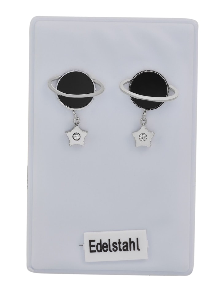 Adeliás Женские серьги - серьги-гвоздики Planet из нержавеющей стали со стразами серебристого цвета
Adeliás Женские серьги - серьги-гвоздики Planet из нержавеющей стали со стразами серебристого цвета