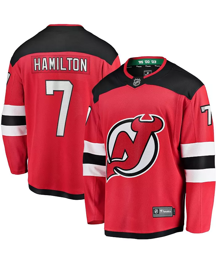 Мужская домашняя джерси New Jersey Devils Premier Breakaway с именем и номером Dougie Hamilton, красная Fanatics
Мужская домашняя джерси New Jersey Devils Premier Breakaway с именем и номером Dougie Hamilton, красная Fanatics