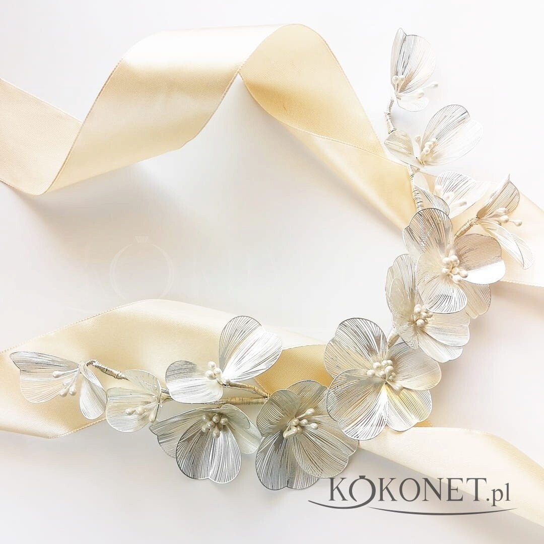 Цветочная серебряная ветка - современный бохо Kokonet
Цветочная серебряная ветка - современный бохо Kokonet