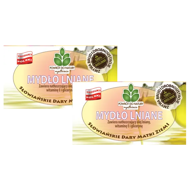 100% натуральное льняное мыло на растительной основе, 2 шт. Powrót Do Natury
100% натуральное льняное мыло на растительной основе, 2 шт. Powrót Do Natury