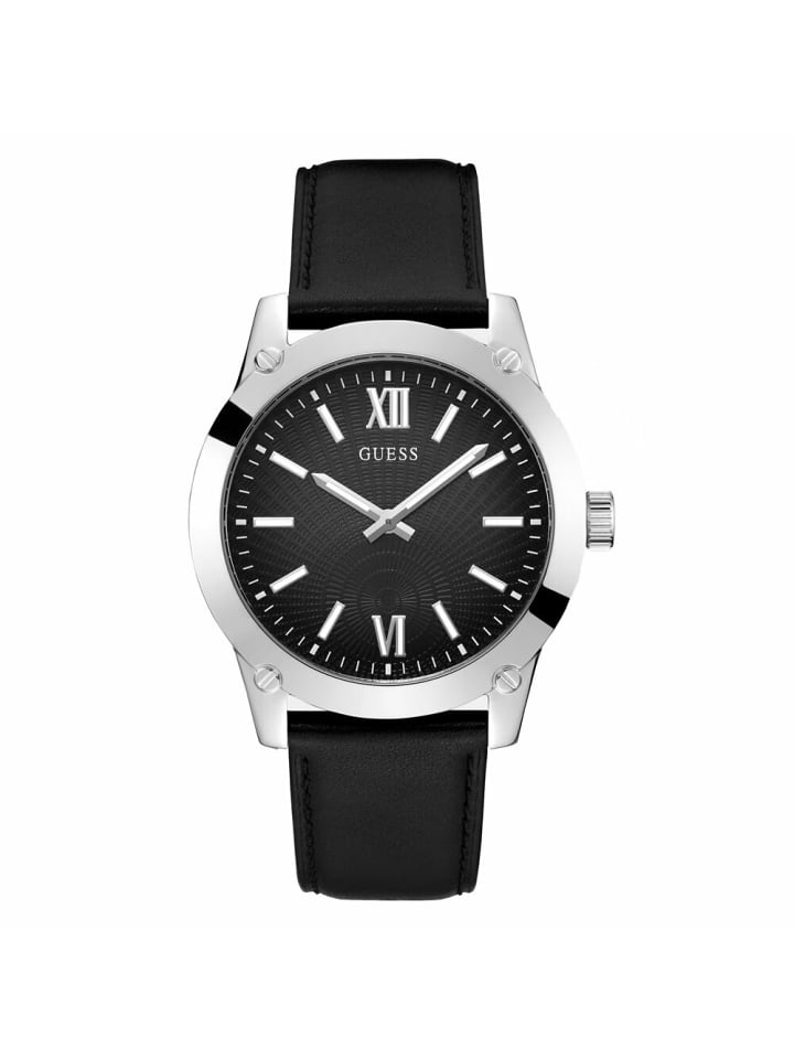 Guess Мужские аналоговые часы черного цвета
Guess Мужские аналоговые часы черного цвета