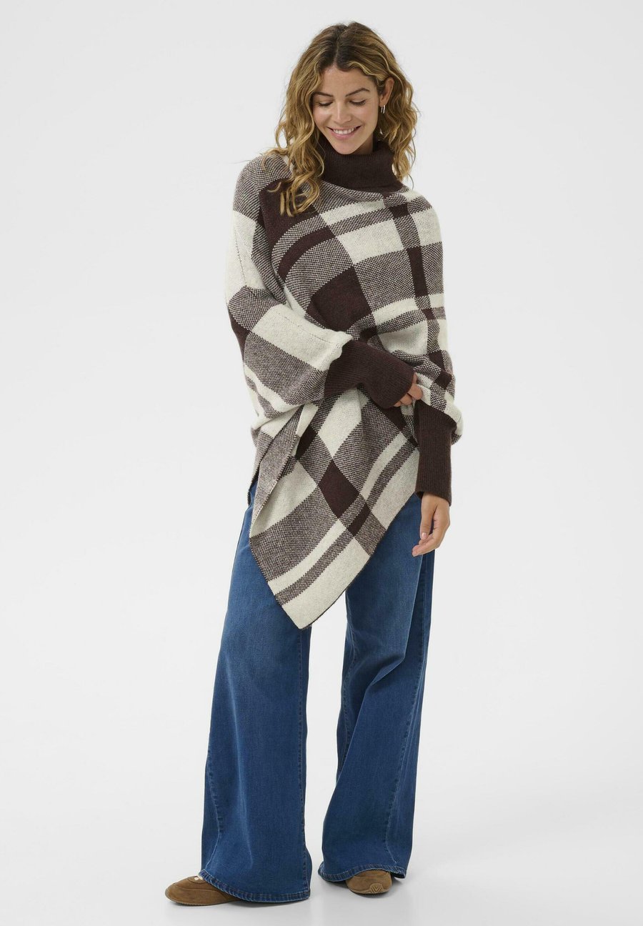 Джемпер Cream LIVIA PONCHO, Dark Brown/White Check/Dark Brown
Джемпер Cream LIVIA PONCHO, Dark Brown/White Check/Dark Brown