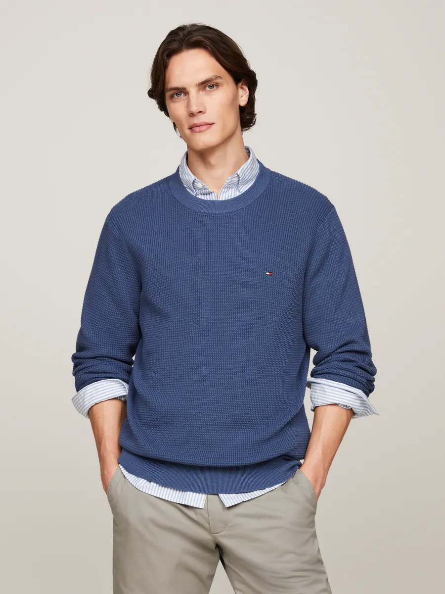 Свитер Tommy Hilfiger с круглым вырезом "REFINED STRUCTURE CREW NK" с тонкой структурой, цвет Aegean Sea
Свитер Tommy Hilfiger с круглым вырезом "REFINED STRUCTURE CREW NK" с тонкой структурой, цвет Aegean Sea