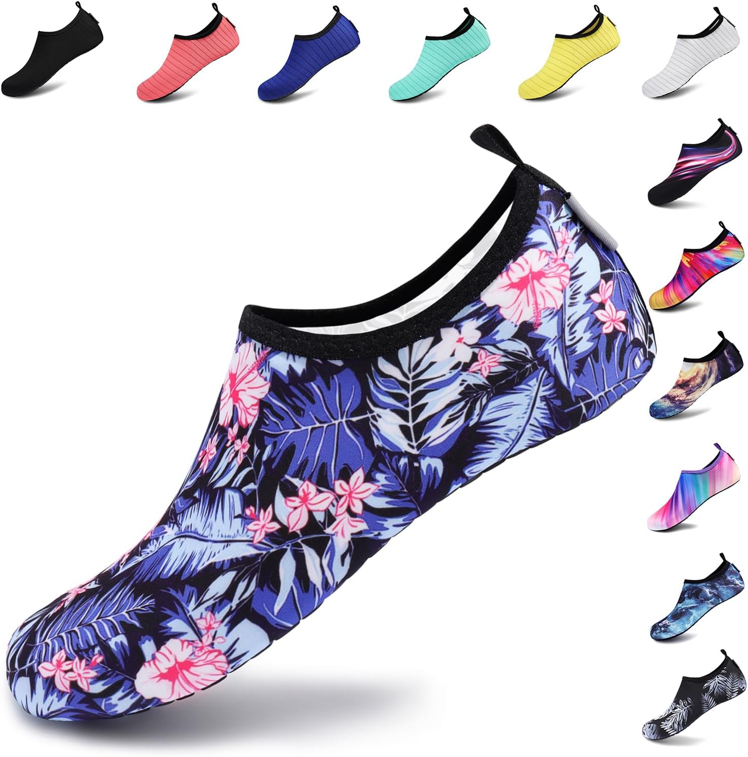 Водные спортивные тапочки VIFUUR для занятий йогой, быстросохнущие аква-носки без шнурков для мужчин и женщин, синий
Водные спортивные тапочки VIFUUR для занятий йогой, быстросохнущие аква-носки без шнурков для мужчин и женщин, синий