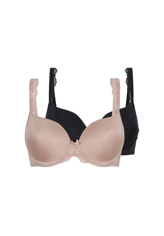 Бюстгальтер-Футболка 2 пары в упаковке ежедневно Lingadore, мультиколор
Бюстгальтер-Футболка 2 пары в упаковке ежедневно Lingadore, мультиколор