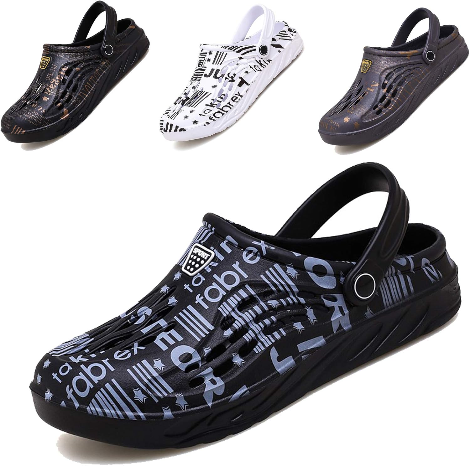 Классические сабо CYian для мужчин и женщин, легкие, слипоны, с пушистой подкладкой, пляжные сандалии, садовые сабо, черный
Классические сабо CYian для мужчин и женщин, легкие, слипоны, с пушистой подкладкой, пляжные сандалии, садовые сабо, черный