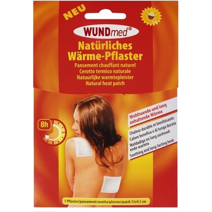 Тепловая штукатурка 13 х 9,5 см, Wundmed
Тепловая штукатурка 13 х 9,5 см, Wundmed