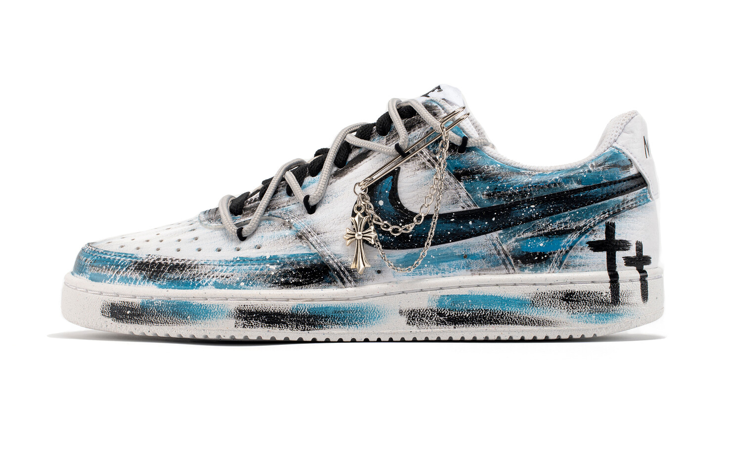 Кроссовки Nike Court Vision 1 Skateboarding Shoes Men Low-top Blue/white/black, черный/синий
Кроссовки Nike Court Vision 1 Skateboarding Shoes Men Low-top Blue/white/black, черный/синий