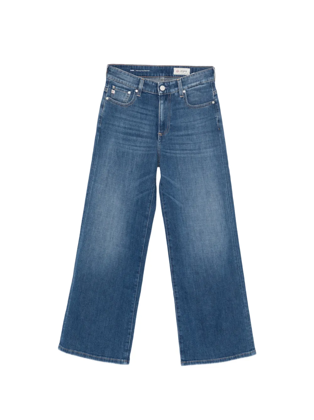 Укороченные джинсы Saige широкого кроя Ag Jeans, синий
Укороченные джинсы Saige широкого кроя Ag Jeans, синий