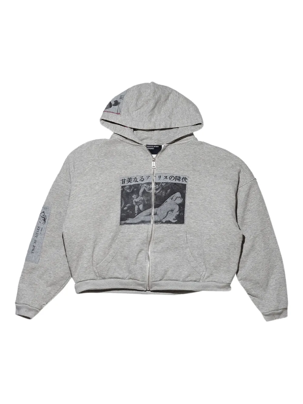 Худи Assemblage на молнии с графичным принтом Enfants Riches Déprimés, серый
Худи Assemblage на молнии с графичным принтом Enfants Riches Déprimés, серый