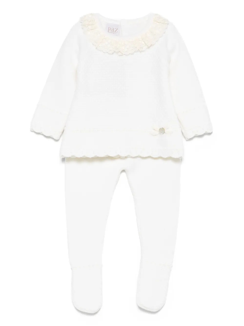 Комплект из топа и брюк с кружевом Paz Rodriguez, нейтральный
Комплект из топа и брюк с кружевом Paz Rodriguez, нейтральный