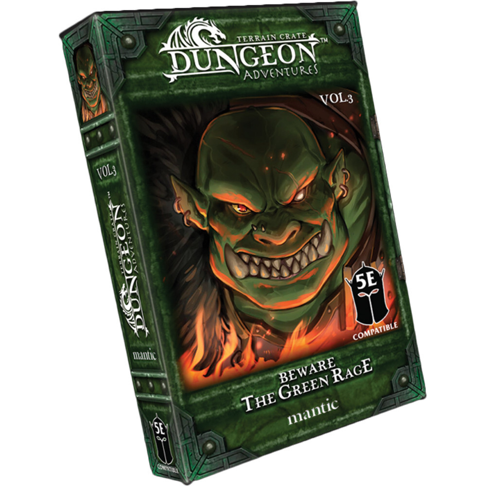 Ролевая игра Mantic Games Terrain Crate: Dungeon Adventures Vol 3 - Beware the Green Rage
Ролевая игра Mantic Games Terrain Crate: Dungeon Adventures Vol 3 - Beware the Green Rage