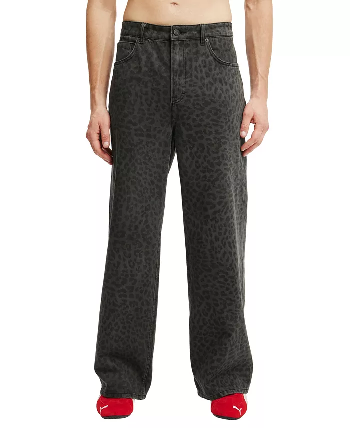 Мужские супер-мешковатые джинсы COTTON ON, черный
Мужские супер-мешковатые джинсы COTTON ON, черный