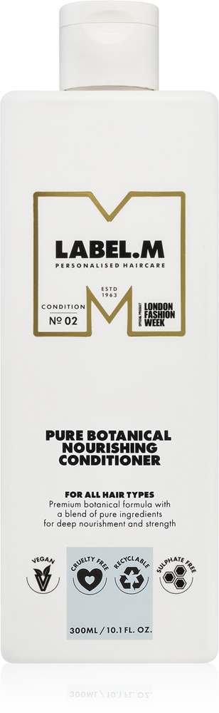 Чистый растительный увлажняющий кондиционер для всех типов волос Label.M, 300 мл
Чистый растительный увлажняющий кондиционер для всех типов волос Label.M, 300 мл