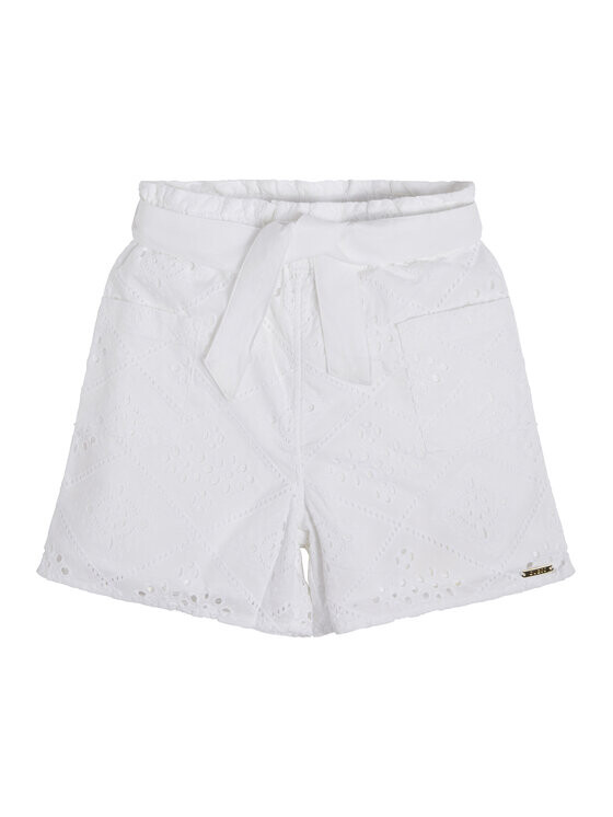 Тканевые шорты свободного кроя Guess, белый
Тканевые шорты свободного кроя Guess, белый