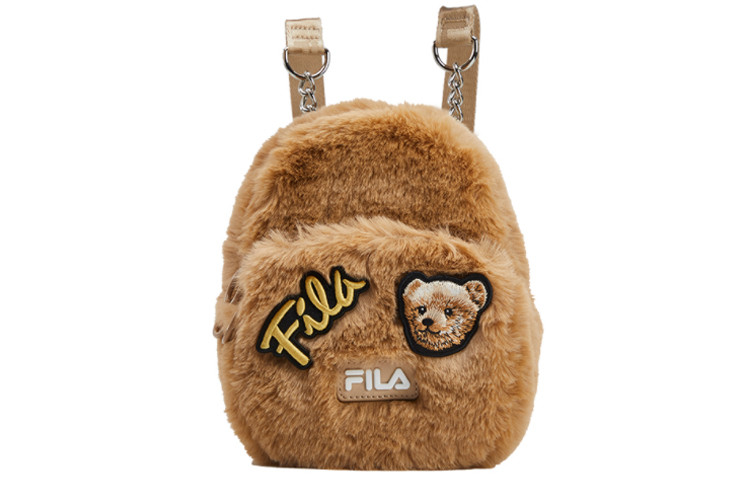 FILA Тканевый рюкзак женский светло-коричневый, Light Brown 
FILA Тканевый рюкзак женский светло-коричневый, Light Brown