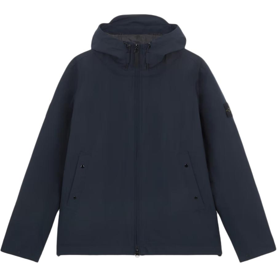 STONE ISLAND Застёгивающаяся худи с капюшоном, Marine Blue
STONE ISLAND Застёгивающаяся худи с капюшоном, Marine Blue