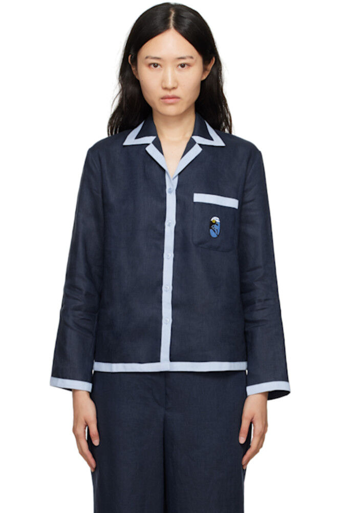 Рубашка Гаррик в синюю клетку Sleeper
Рубашка Гаррик в синюю клетку Sleeper