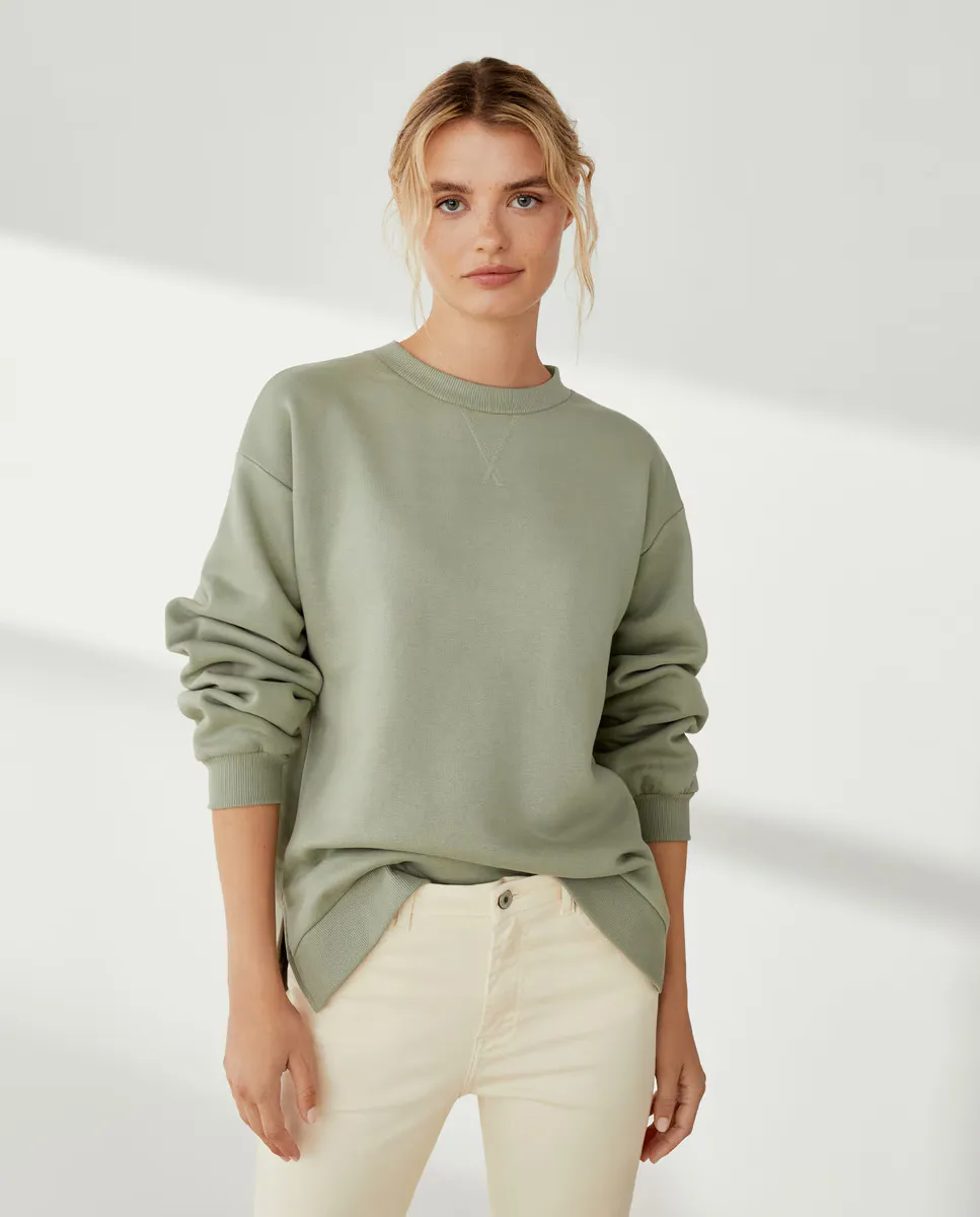 Женская плюшевая толстовка с длинными рукавами Southern Cotton, цвет Verde Anticuario
Женская плюшевая толстовка с длинными рукавами Southern Cotton, цвет Verde Anticuario