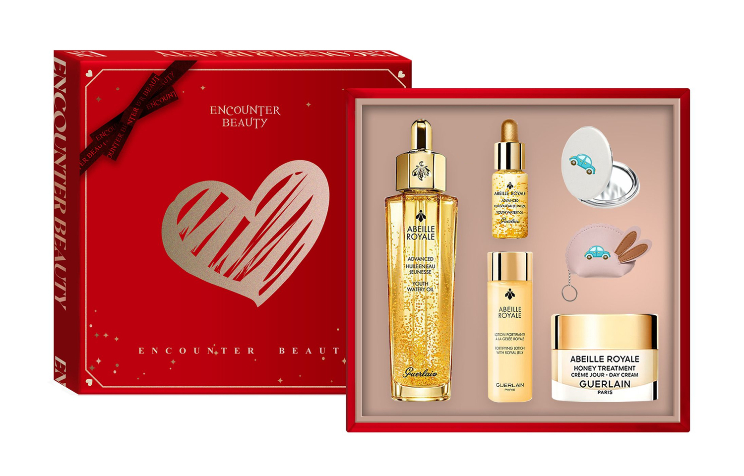 Набор для ухода за кожей Emperor Bee Restoration Honey, антивозрастной и омолаживающий, против морщин Guerlain, 3 original honey 30ml+accessories
Набор для ухода за кожей Emperor Bee Restoration Honey, антивозрастной и омолаживающий, против морщин Guerlain, 3 original honey 30ml+accessories