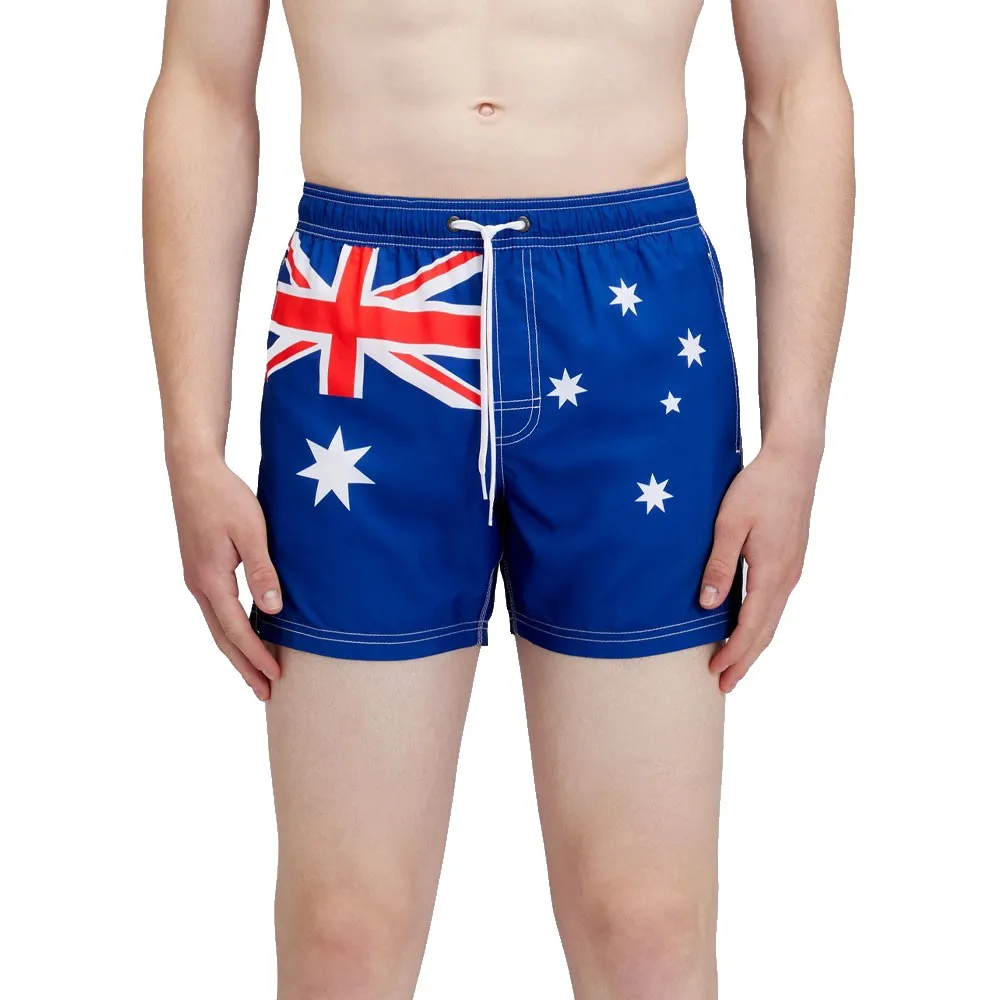 Шорты для плавания Sundek Elasticated waistband recycled polyester repreve australia flag, синий
Шорты для плавания Sundek Elasticated waistband recycled polyester repreve australia flag, синий